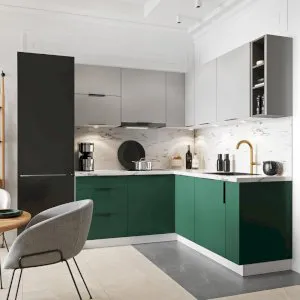 Zestaw mebli kuchennych MDF Max akryl 2,40 Stolkar 1