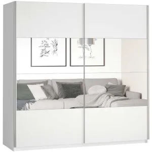 Szafa ubraniowa 220 Beta 22971658 (Biały) Helvetia Meble 1