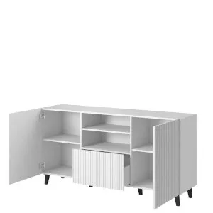 Nowoczesna biała komoda 2D1S Pafos Cama Meble 2