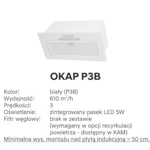 60 Górna 1 drzwi, zabudowa okapu, wys.90 KAM 2