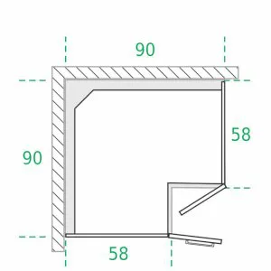 90x90 dolna narożnik KAM 2