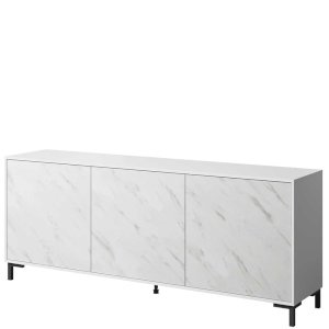 Komoda biała 200 Marmo