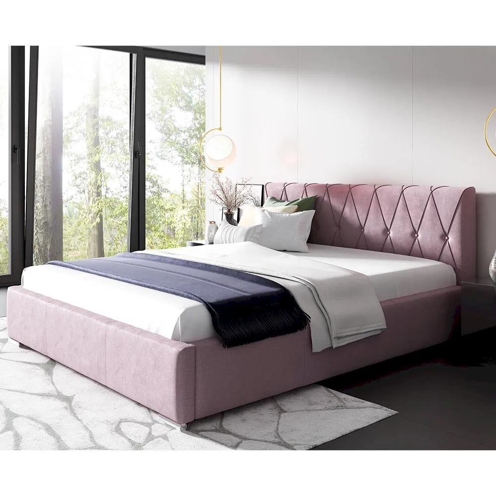 Łóżko Tapicerowane Mango 120x200 (bez materaca) Meble Gruszka