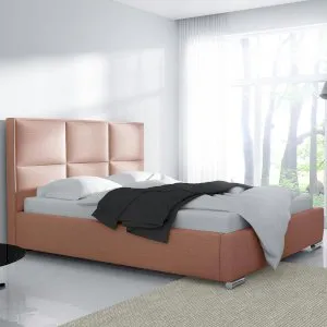 Łóżko Tapicerowane Mediolan 140x200 (bez materaca) Meble Gruszka 4