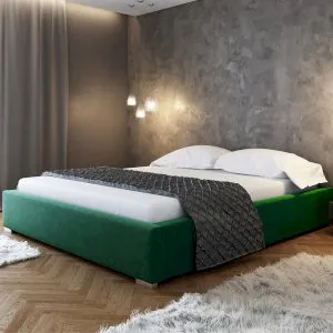 Łóżko Tapicerowane Polo 160x200 (bez materaca) Meble Gruszka 1