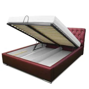 Łóżko Tapicerowane Retro 200x200 (bez materaca) Meble Gruszka 2