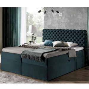 Łóżko Kontynentalne Chesterfield 140x200