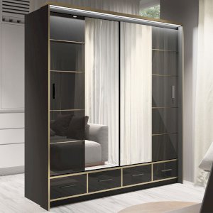 Szafa ubraniowa Sevilla 203 z LED