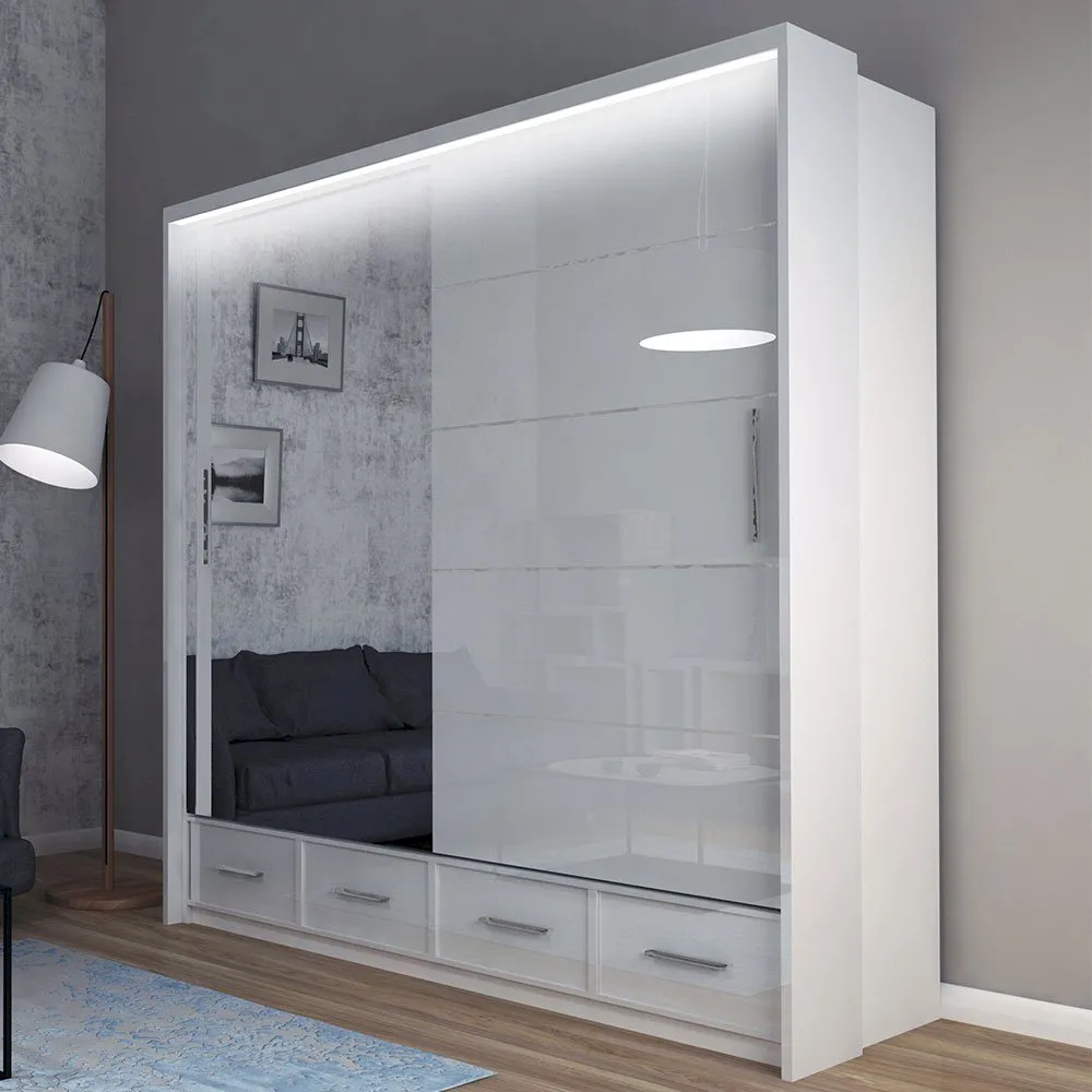 Szafa ubraniowa Sycylia 203 z LED Arkos