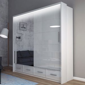 Szafa ubraniowa Sycylia 203 z LED