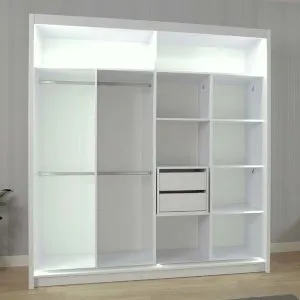 Szafa ubraniowa Lux 203 (2x lustro) Arkos 9