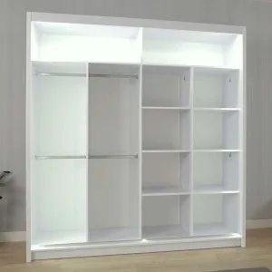 Szafa ubraniowa Lux 203 (2x lustro) Arkos 17
