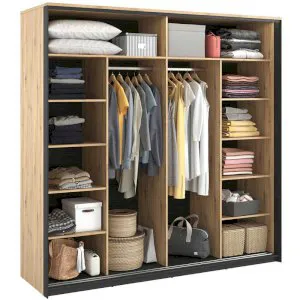 Szafa loft przesuwna Quant QS-01 Lenart Meble 3