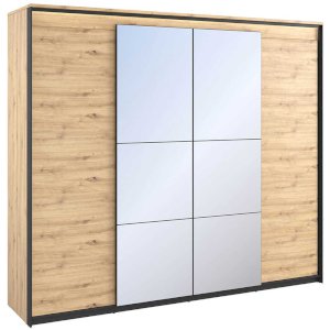 Szafa loft z lustrem Quant QS-05