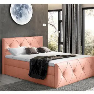 Łóżko Kontynentalne Crystal Lux 200x200 Meble Gruszka 3