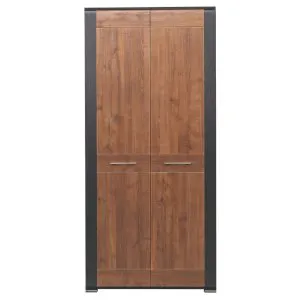 Szafa dwudrzwiowa Naomi NA 7 (orzech/wenge) Liveo Meble 1