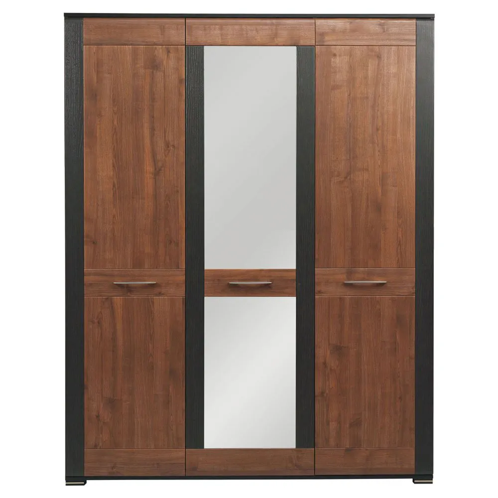 Szafa ubraniowa 3D Naomi NA 8 (orzech/wenge) Liveo Meble