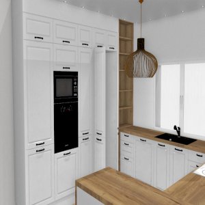 Projekt + Wycena kuchni Lara - white x 18