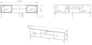 Szafka RTV Goldin 06 ML Meble 5