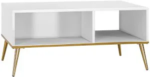 Stolik kawowy biały Goldin 08 ML Meble 1