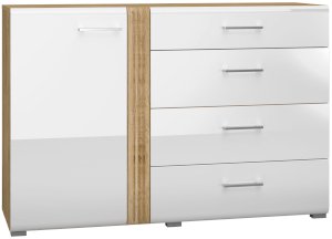 Komoda biały połysk Adagio 04