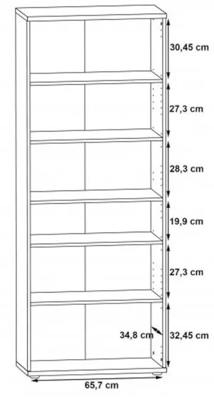 Szafa na buty NET106 MS151-Q45F Meble Forte 3