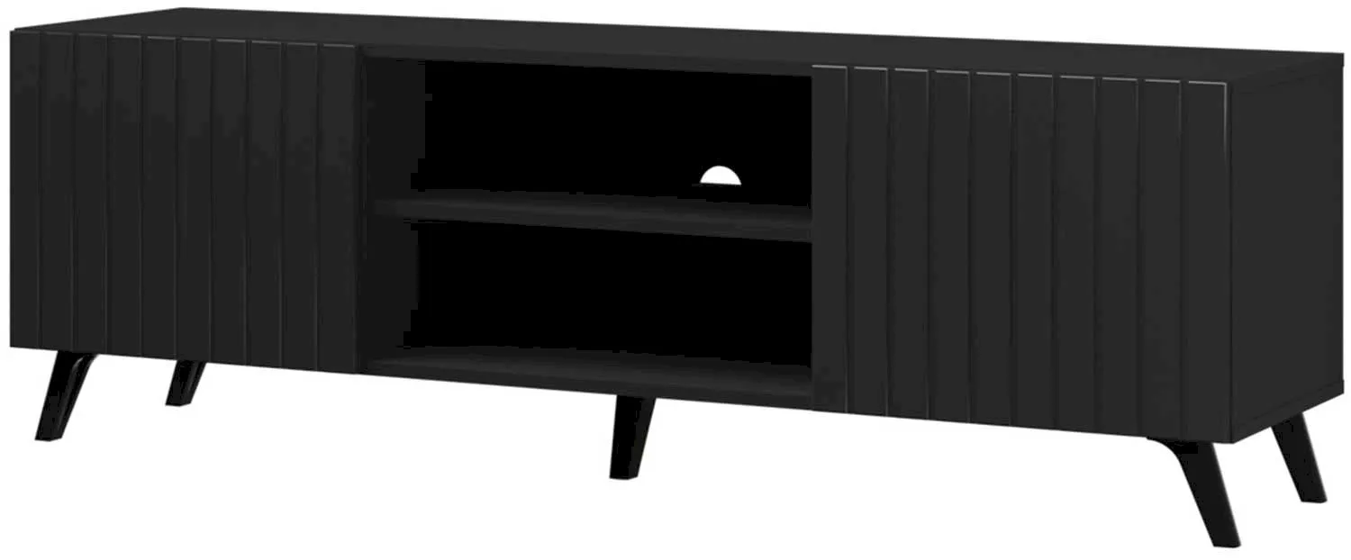 RTV szafka czarna Diverse DITV-1B Restol