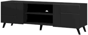 RTV szafka czarna Diverse DITV-1B Restol 3