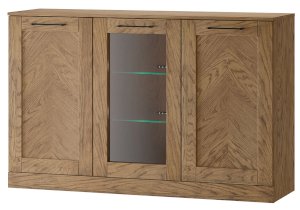 Komoda ze szkłem Cozy 45