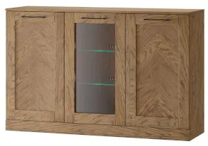 Komoda ze szkłem Cozy 45 Szynaka Meble 1