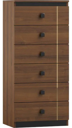 Wysoka komoda z szufladami Gold GD-4SW Adam Meble 1