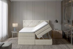 Łóżko z materacem 160x200 Lungo Wersal 4
