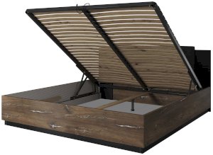 Łoże 180/200 z pojemnikiem Sigma 24FSLI52