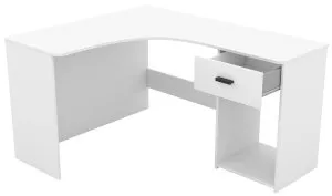 Białe biurko narożne Corner 2497LU03 Helvetia Meble 2