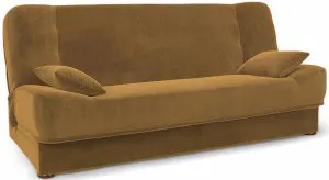 Musztardowa wersalka rozkładana do salonu 198cm Arco 198x120 cm Kronos 01 Anrom 1