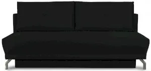 Sofa rozkładana 3 osobowa Fabio w kolorze czarnym Anrom 1