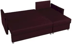 Narożnik Hugo uniwersalny z funkcją spania 215x140cm - Vogue 7 Bordeaux Anrom 3