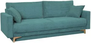 Sztruksowa sofa do salonu Modena 221x96 cm Anrom 1