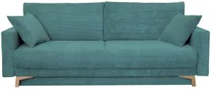 Sztruksowa sofa do salonu Modena 221x96 cm Anrom 3