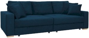 Sofa Modus sztruksowa z funkcją spania 263x117 cm Poso 5