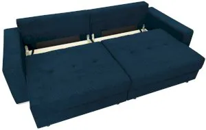Sofa Modus sztruksowa z funkcją spania 263x117 cm Poso 5 Anrom 3
