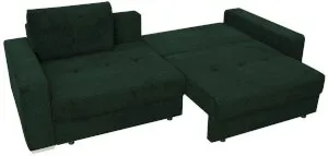 Butelkowozielona sofa z funkcją spania do salonu Modus 263x117 cm Anrom 2
