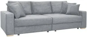 Szara sofa z miejscem do spania Modus 263x117 cm Poso 55 Anrom 1