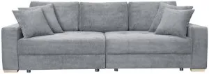 Szara sofa z miejscem do spania Modus 263x117 cm Poso 55 Anrom 5