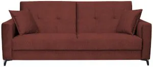 Rozkładana welurowa wersalka Oslo 227x92 cm Vogue 8 coral Anrom 3