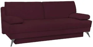 Bordowa kanapa rozkładana Sally 194x89 cm Vogue 7 Bordeaux Anrom 1