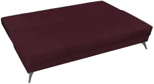 Bordowa kanapa rozkładana Sally 194x89 cm Vogue 7 Bordeaux Anrom 2