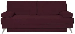Bordowa kanapa rozkładana Sally 194x89 cm Vogue 7 Bordeaux Anrom 3
