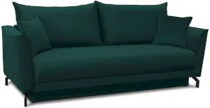 Zielona sofa Venezia welurowa rozkładana 232x102cm Salvador 6 Anrom 1