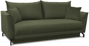 Rozkładana welurowa sofa Venezia zielona 232x102cm Salvador 8 Anrom 1